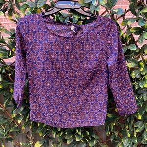 Colourful printed Blouse